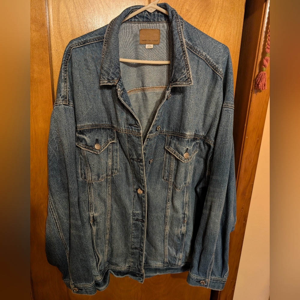 American Eagle Oversized Denim Jacket